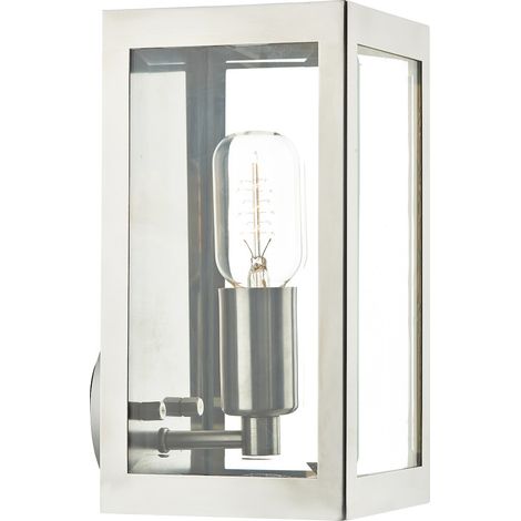 DAR ERA - Applique Murale Lanterne Inox IP44