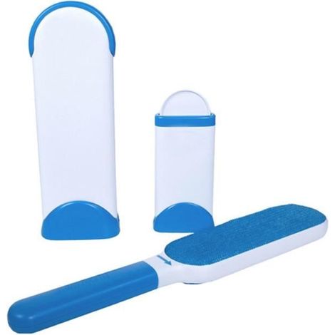 Brosse de toilettage pour animaux avec fonction dépilante amovible (1/4)