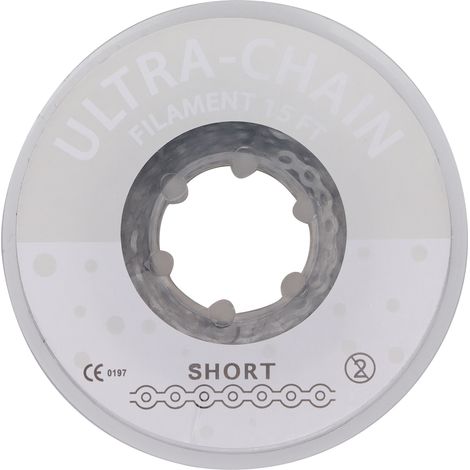 Chaîne orthodontique élastique transparente, flexible et haute élasticité, pour appareil dentaire. (1/5)