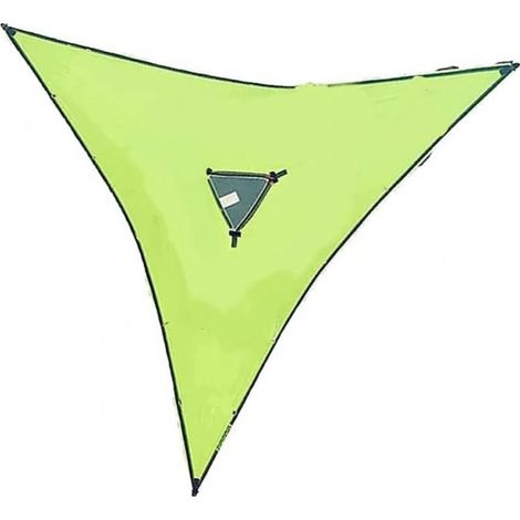 1pc Green Large Aerial Camping Hammock, 3-Hour Multi-Person Portable Hammock (1/3)