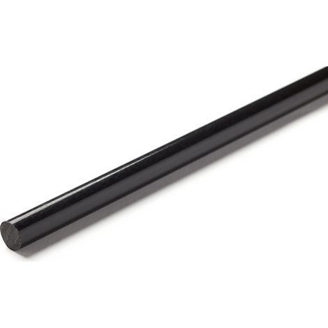 Tige de nylon RS PRO Noir Dia. 70mm x 1m ( Prix pour 1 )