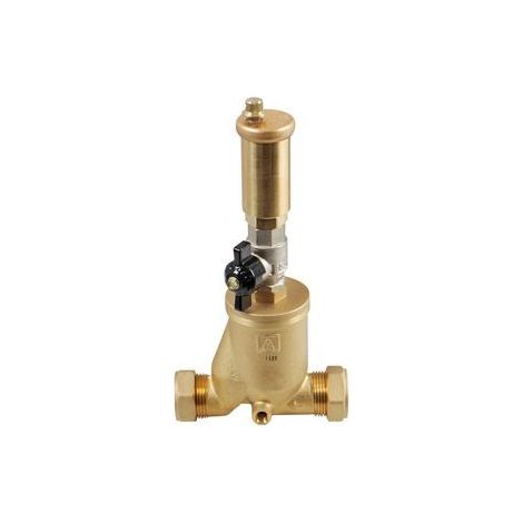 Séparateur d'air combiné solaire Afriso anneau de serrage 22 mm