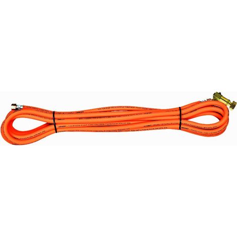 Manguera Proprane 10m, diam 6,3mm 1 RAC FIX3/8G+1 PIV3/8G - SIEVERT - SI780038
