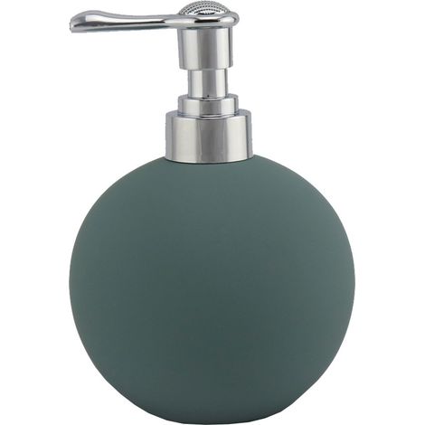 DISTRIBUTEUR DE SAVON CERAMIQUE BOWLING Gris Soft touch