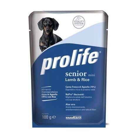 Cane - Senior Mini Agnello & Riso Prolife 100 gr (1/2)