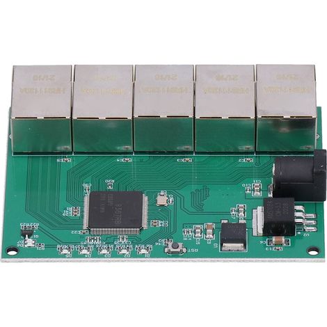 Module de commutation 5 ports 1000M 100M actif Gigabit Ethernet à base de blocs pour RTL8367RB DC 5V (1/5)