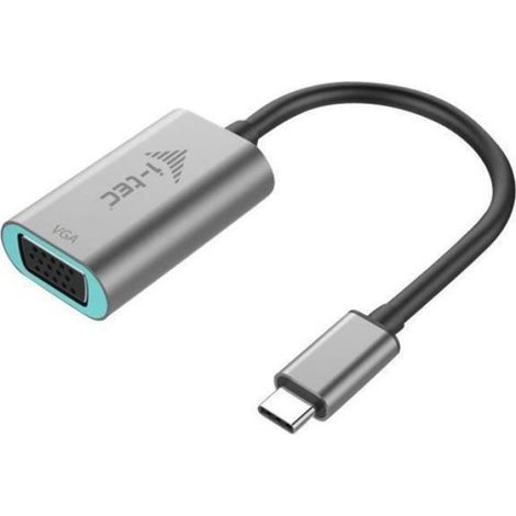 Câble Vidéo USB Type C Mâle vers HD-15 Fe - 15 cm - Compatible Thunderbolt 3 - Pour Écran VGA Externe - 1 Pièce