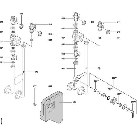 Umwälzpumpe VI Alpha2 32-60 - 7426282 von Viessmann