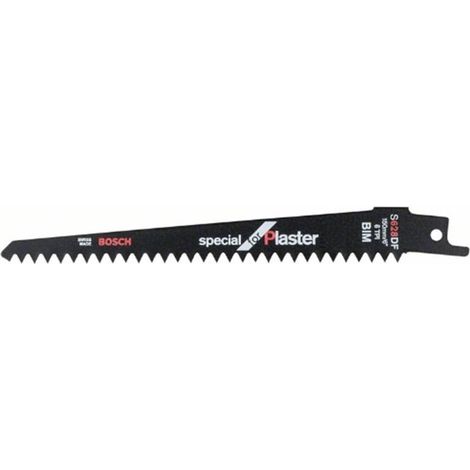 Hoja de sierra de sable S628 DF Special For Plaster (2 unidades) - BOSCH (1/4)