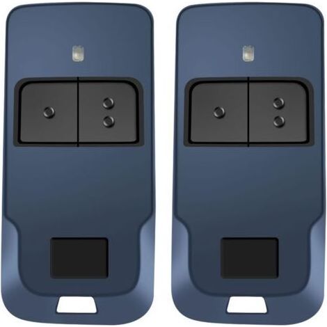 Télécommande de portail compatible avec BFT Mitto Cool C2. 2 pièces Télécommande pour portail BFT à deux canaux, remplace la télécommande BFT Mitto RCB02, télécommande pour portes de garage (1/5)