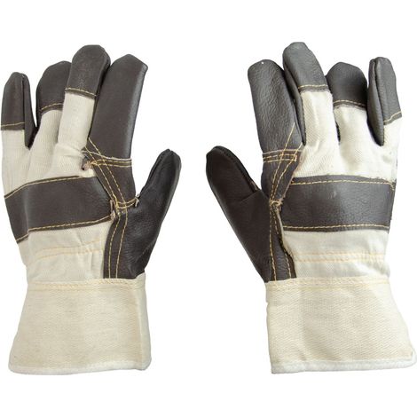 Guantes de trabajo de cuero marrón Consorte 10.5 (1/3)