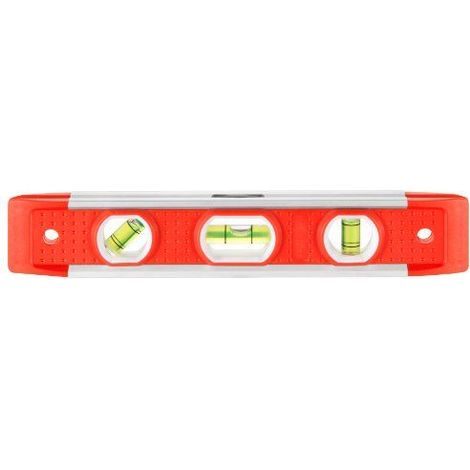 Connex COX791228 Niveau a bulle d'air Torpedo aimant 255 mm Rouge (1/2)