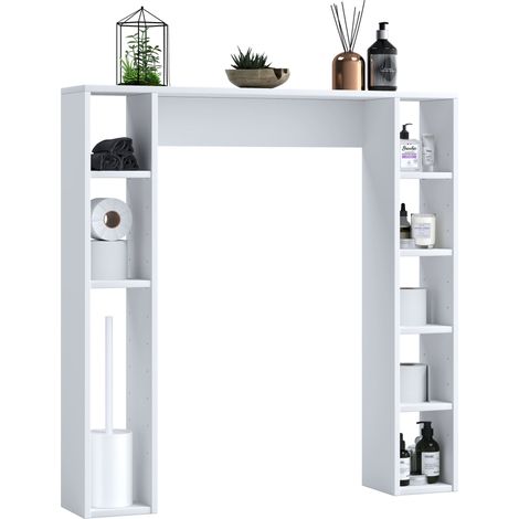 Parete superstruttura WC Bad Regal Tinoli M 100x98x18 - VCM