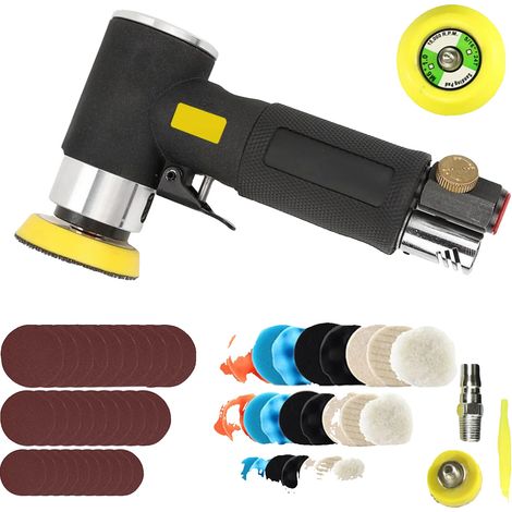 Ponceuse pneumatique, Performance haute vitesse, Design compact, 1 Ensemble (1/2)