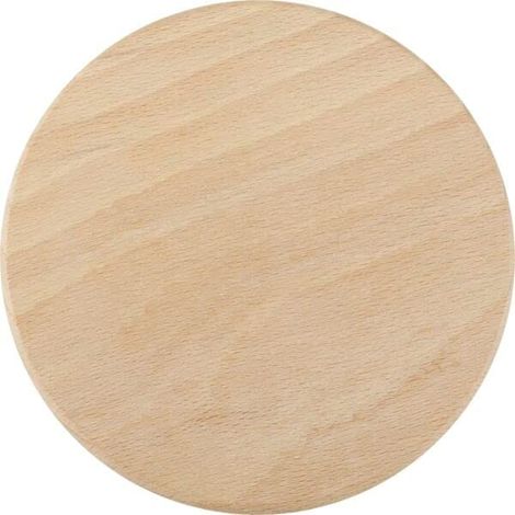 Coperchio in legno jata rotondo marrone 11 cm (1/2)