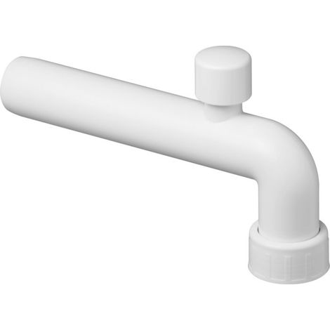 Viega 118426 DN 40x40x220mm, 90Grad, plastique blanc , avec aérateur de tuyau