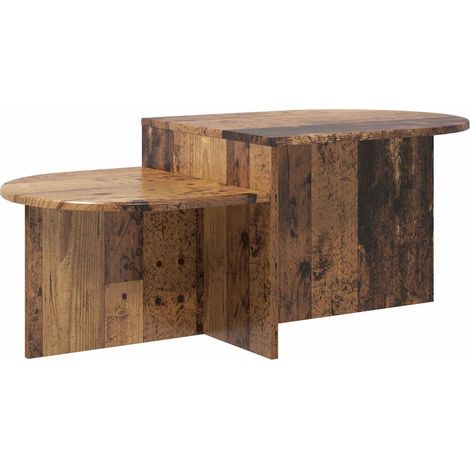Maison Exclusive - Couchtisch Altholz 100 x 50 x 40 cm Holzwerkst