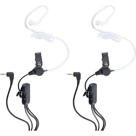 Oreillette professionnelle pour Talkie Walkie - SimValley Communications - Transparente et discrète