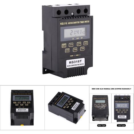 Digitaler Timer mit LCD-Mikrocontroller für Netzschalter (AC110V) (1/5)