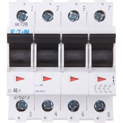 Interruptor-seccionador modular 40A 4P IS-40/4 276273