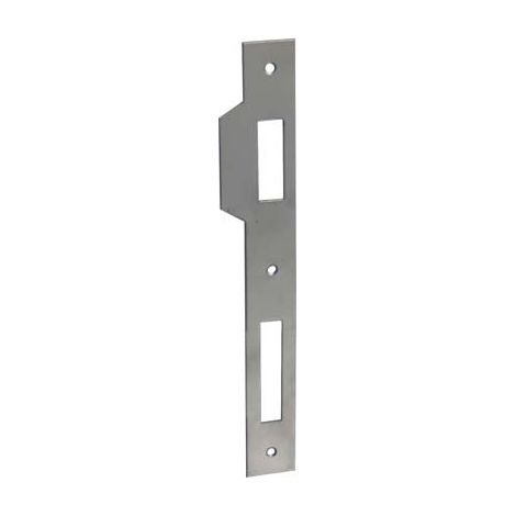 CONTROPIASTRA B.QUADRO X PATENT 592 AGB - F.MM 22 CROMO OPACO- 5 pezzi