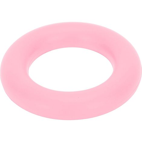 Spulenhalter DIY Gummi, niedlicher runder Aufbewahrungsorganizer für Nähmaschinenspulen aus Metall und Kunststoff, rosa (1/5)