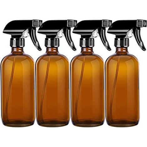 Flacons vaporisateurs en verre vides, contenants rechargeables pour huiles essentielles (1/5)