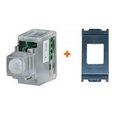 CSI Keystone sensore infrarossi 12V incasso filare compatibile Vimar Idea Grigia