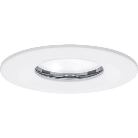 Spot LED encastrable pour salle de bains Paulmann 93881 N/A 6 W Coin blanc mat (1/5)