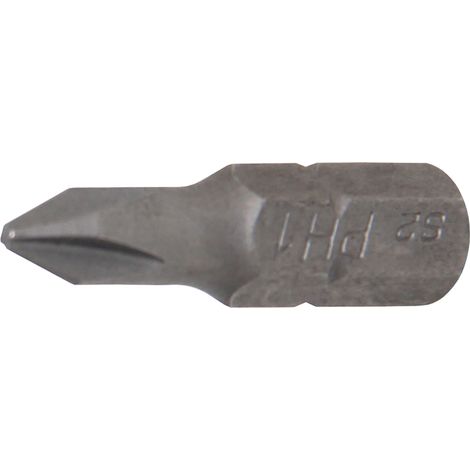 Inserto lunghezza 25 mm attacco esagono esterno 6,3 mm (1/4") PH1