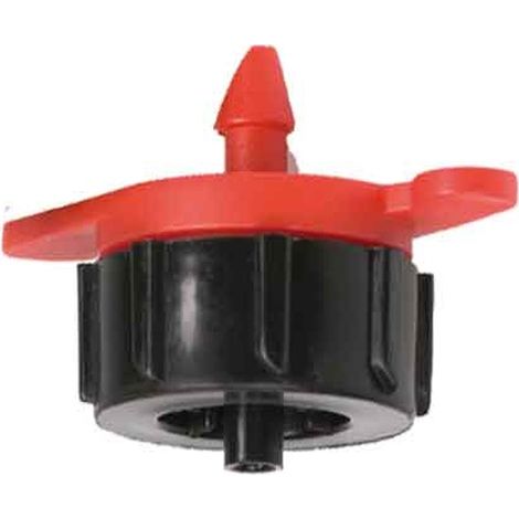 GOCCIOLATORE AUTOCOMPENSANTE 'NDC' Portata 8 l/h - Col. Rosso Q.TA 500