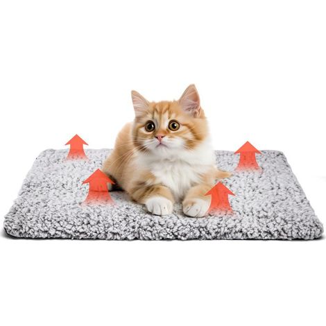 Coussin auto-chauffant chat chien – Thermique, écologique – 40x50 cm – Confortable (1/5)