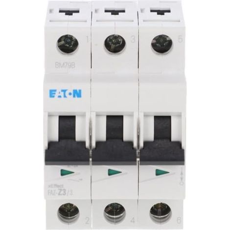 Disjoncteur FAZ 3P 3A 15kA (IEC/EN 60947 2) cbe Z 000278922 EATON FAZ Z3/3
