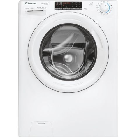 Candy Smart Pro Inverter CSO286TWM6/1-S lavatrice Caricamento frontale 8 kg 1200 Giri/min Bianco (1/4)