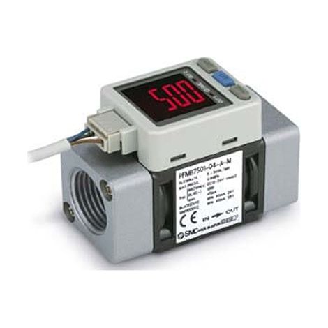 Capteur de débit SMC PFMB7 pour Air sec, N2, 10 L/min à 1000 l/min ( Prix pour 1 )