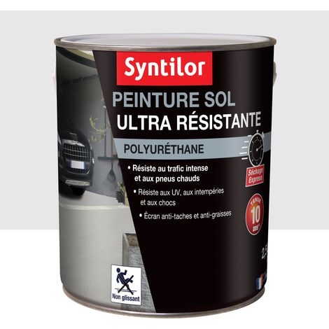 Peinture Sol Ultra Résistante Syntilor 2,5L Pierre Blanche