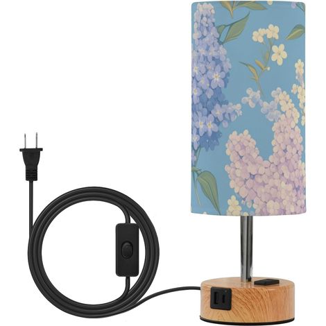 linqin Lampe de table chevet avec abat-jour en tissu 3 (1/5)