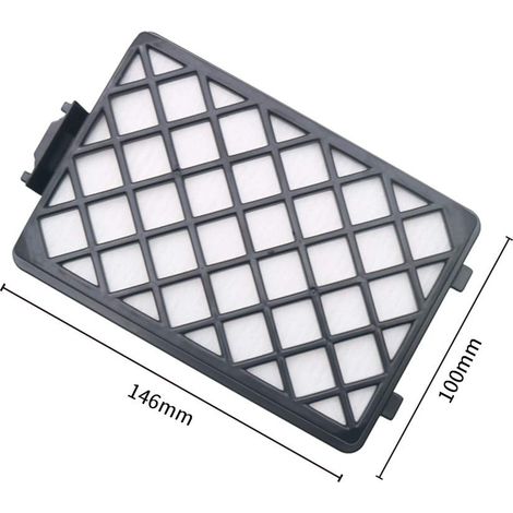 Filtre HEPA H13 compatible avec les aspirateurs Samsung DJ97-01670B, Samsung SC8810 et SC8813. (1/3)