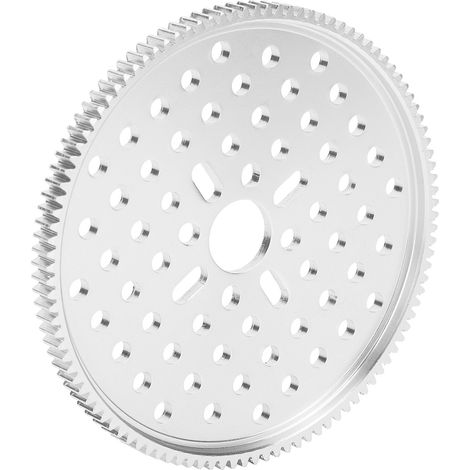 Engrenage cylindrique droit en aluminium à 108 dents, module 0,8, alésage central de 14 mm, quincaillerie et outils 4302‑0014‑0108 (1/5)