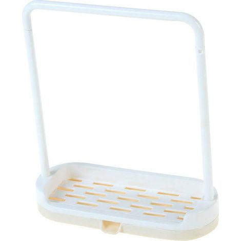 Crochet de salle de bain, étagères de rangement pour comptoirs de cuisine, porte-serviettes, système d'évacuation pour salle de bain à domicile (beige)-AquaForge (1/5)