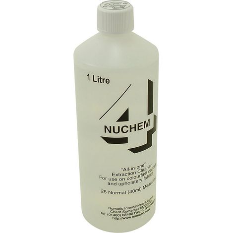 SOS Accessoire Nuchem 4 Nettoyant pour tapis pour Accessoires et entretien NUMATIC 219297