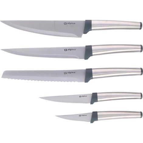alpina ensemble de couteaux Argent H2.7xl22xL39cm (1/3)