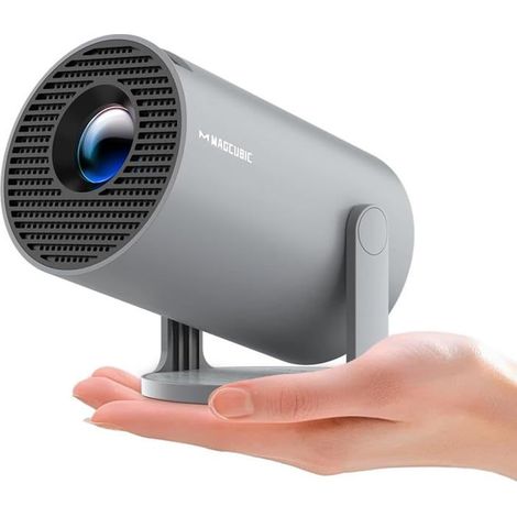 Mini Vidéoprojecteur 4K - MAGCUBIC - Portable - Wi-Fi 6 - Bluetooth 5.4 - 200 pouces