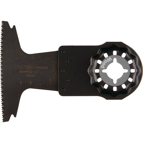 LAME PLONGE HCS STARLOCK 65x40MM PROPRE BOIS X25 MAKITA E-25834