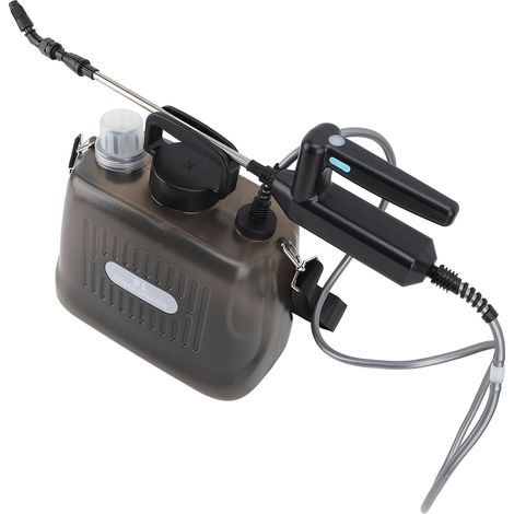 Pulvérisateur électrique à batterie portable de jardin 2,1 Gal 2000 mAh recharge USB gris (1/5)