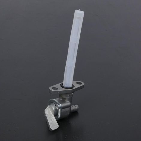 Robinet réservoir essence Buzzetti 3 positions sortie arrière 8mm (1/3)