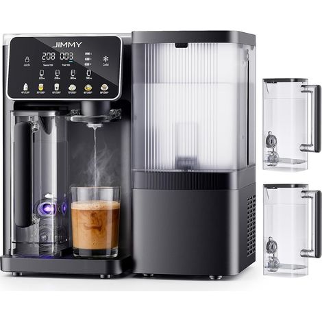 Purificateur Filtration d'Eau à Osmose Inverse de Comptoir, Fontaine à Eau avec Chauffage et Refroidissement, 7 Étapes de Filtration UV, Eau Chaude Instantanée, Affichage Intelligent TDS (1/5)