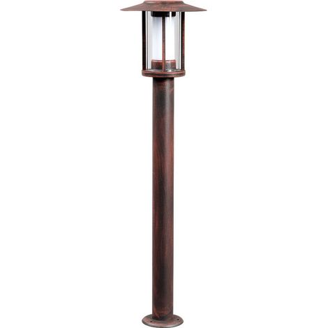 [GEBRAUCHT] B-Ware Lindby Wegeleuchte Gartenleuchte Led Außenleuchte Rostbraun Edelstahl 76 Cm982