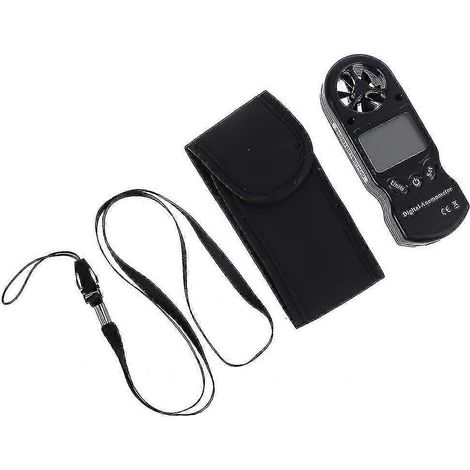 anémomètre numérique portable avec écran LCD (1/2)