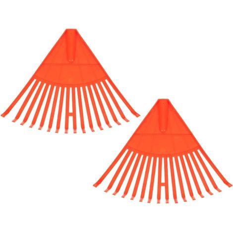 Ancinhos De Plástico Reforçado Para Gramados E Folhas. (1/5)